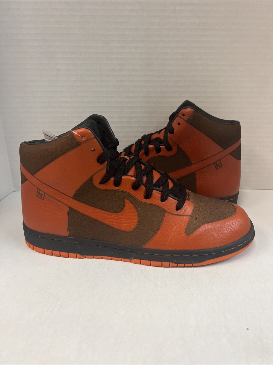 Nike Dunk High 1 Piece Laser Spice 2005 Size 10 Brand New 311612