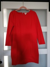 J Crew Womens Beautiful Elegant Dress Size Small S Red Worn Once! EUC! Holiday