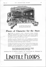 1922 Print Ad * Showroom Charles Lang and Company Jewelers New York * Linotile