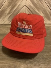Vtg Winston Winners Club Hat Snapback Trucker Cap Nascar Racing Embroidered USA