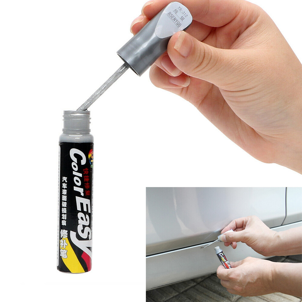Silver Car scratch repair pen Paint Repairs Touch Up Pen Trim Accessories 12ml