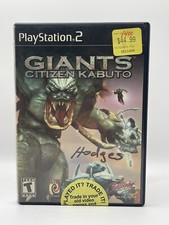 GIANTS: CITIZEN KABUTO PLAYSTATION 2 PS2 BLACK LABEL GAME ~ COMPLETE ~