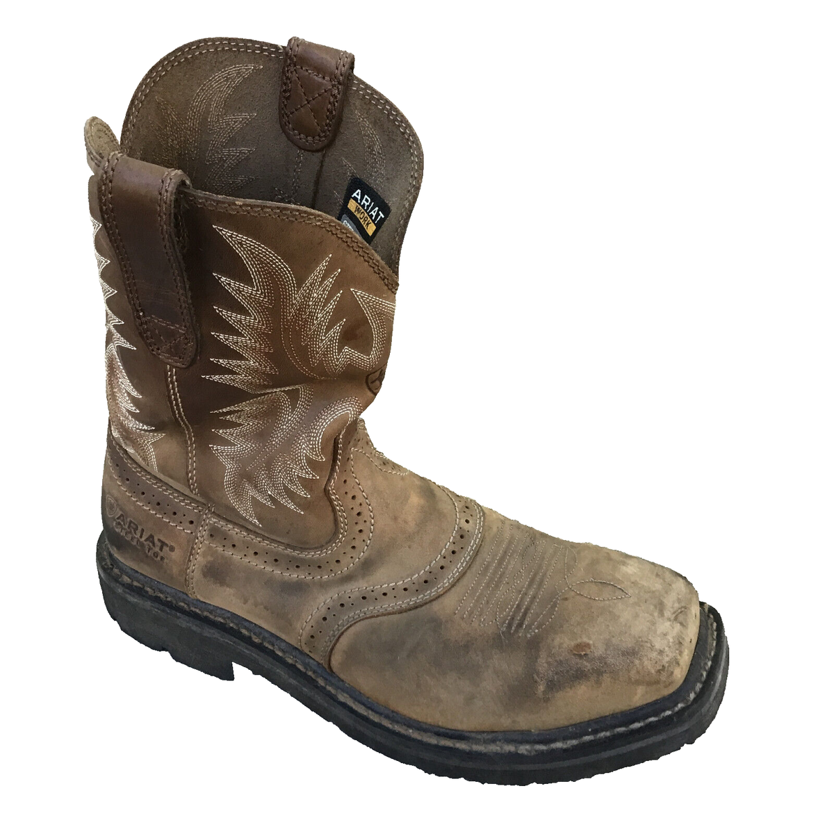 ARIAT Men Sz 8D F2413-18 Sierra Steel Toe Work Boot Cowboy  display picture 2