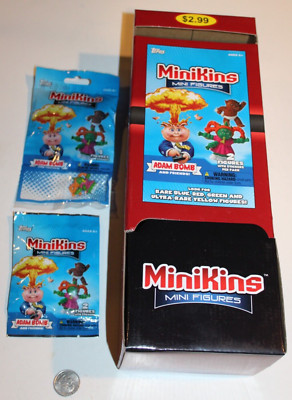Garbage Pail Kids GPK 2014 Minikins Series 2 Gravity Feed Box w/ 2 Sealed Packs