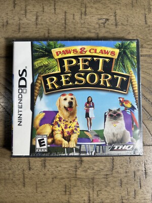 Paws & Claws: Pet Resort (Nintendo DS, 2008) Brand New Sealed