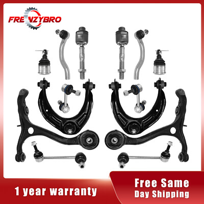 New 14Pc Front Upper & Lower Control Arm Suspension for Honda Accord 2008 - 2012