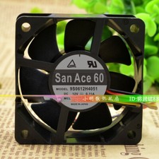 SANYO 9S0612H4051 12V 0.11A 6025 6CM Chassis Cooling Industrial Fan Mute