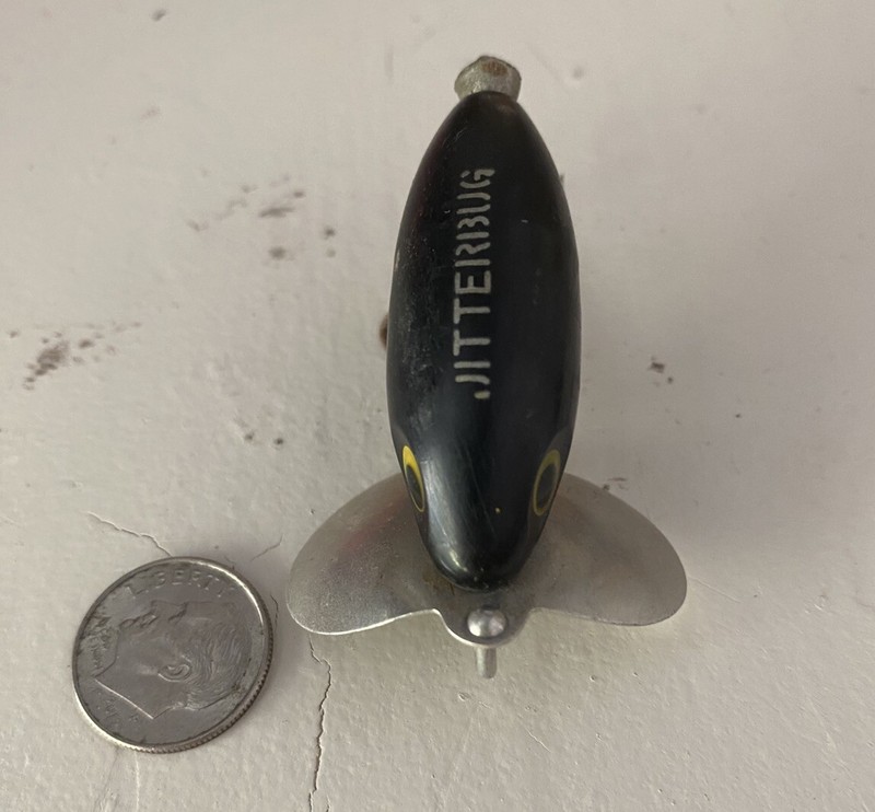 vintage fred arbogast jitterbug lure