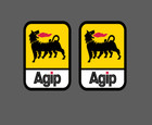 2 Adesivi AGIP MEDIUM Style Sponsor Tecnici auto moto ducati 851 916 panigale