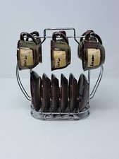 12 Piece Miniature Coffee - Tea Set with Caddy
