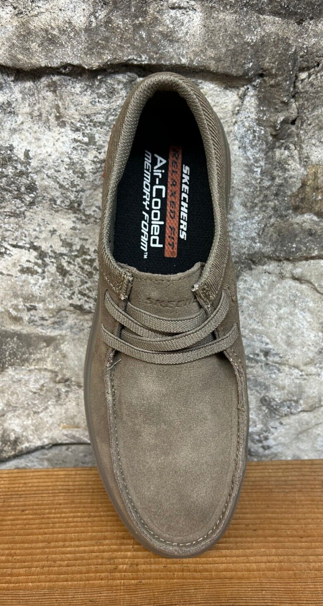 SKECHERS WALLABEE VERLOMA-LESTIN 210653 TAUPE MENS CASUAL  display picture 2