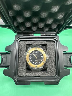 NEW Invicta Russian Diver Black Dial Stainless Men display picture 1