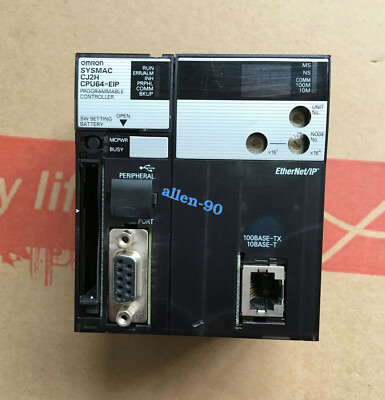 Used Omron CJ2H-CPU64-EIP PLC Programmable Controller Module