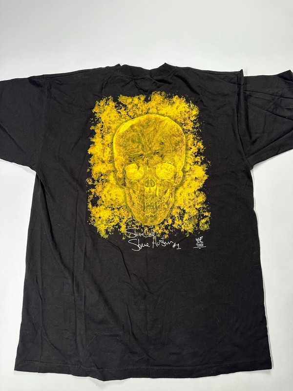 Rare Vintage 1998 Stone Cold Terminator Fire Titan Sport Tee WWF