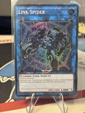 Yugioh! LP Link Spider - YS17-EN043 - Super Rare - 1st Edition NM