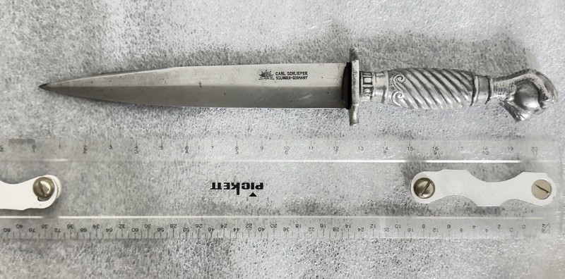 Carl Schlieper German knife with sheath