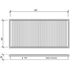 DIEDERICHS DCI1041 Innenraumfilter Pollenfilter für FORD FOCUS (DAW, DBW)