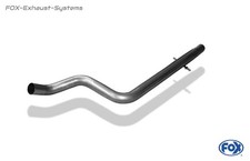 Edelstahl Vorschalldämpfer-Soundrohr Ø63,5mm-System Audi A3 8L