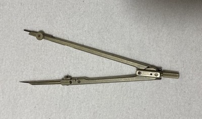 Vintage Metal Drafting Compass Drawing Tool Dietzgen Germany