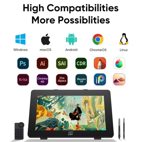 XPPen Artist Pro 24 Gen2 Drawing Tablet with Screen, 165Hz, Laminated, Stylus