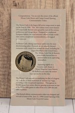 1996 Monte Carlo Grand Opening Commemorative $1 Token Casino Coin - 315b