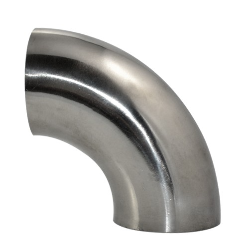 2-1/2 inch 2.5" Sanitary Weld 90 Degree Elbow Pipe Stainless Steel SS 316