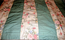 Handmade Baby Infant Quilt 'FLORAL' Crib Bedding 36"x 44" Vintage Materials 236