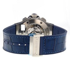 Complete Hublot Big Bang Chronograph 44 mm Steel Blue Watch 301.SX.7170.LR 8