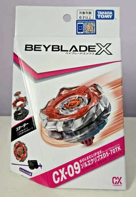 CX-09 Takara Tomy Beyblade X Starter Sol Eclipse D5-70TK, In stock, UK seller