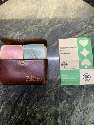 vintage ASS-Spiele Patience card set from Germany