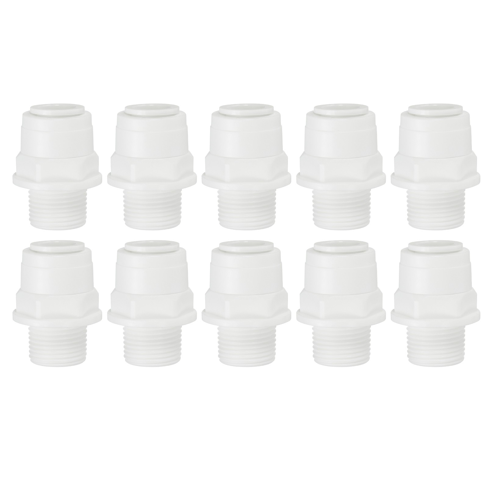 Straight Quick Connector 3/8" Npt Male X 3/8" Od Tube