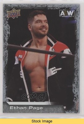 2022 Upper Deck AEW All Elite Wrestling Silver Foil Ethan Page #8 READ z6b