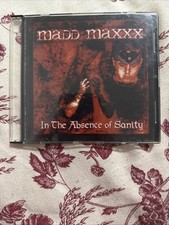 Madd Maxx In The Absence of Sanity Very Rare Original Pressing 7th Seal 7se CD