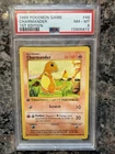 1999 Pokémon Charmander 46/102 Base Set Shadowless 1st Edition PSA 8