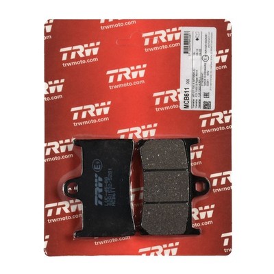 TRW Bremsbelag organisch (für: Yamaha TDM 900 ABS RN11 05-06 vorne )