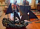 LEGO Pirates of the Caribbean Black Pearl 4184 – Built – Incomplete – Minifigs