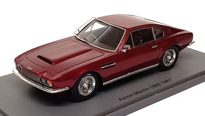 Spark Modell Maßstab 1:43 S0573 - 1967 Aston Martin DBS 6 Zyl. - Windsor rot