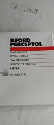 3x ILFORD Perceptol Foto Film Entwickler Pulver 1 Liter Fotolabor Dark Room - Bild 1 von 3