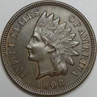 1908 Indian Head Penny - Uncirculated/Ugly Reverse (Lot#1)