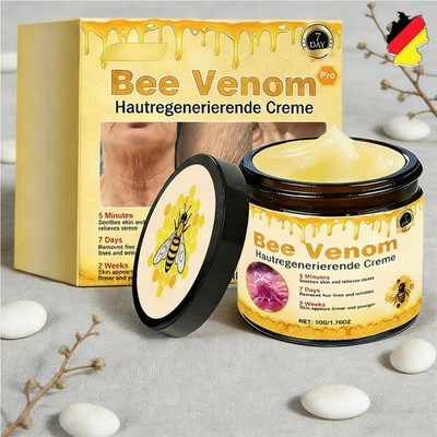 Bienengift Umfassende Creme Bienengiftsalbe Bee Venom Hautregenerierende Creme