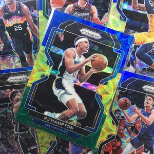 2021-22 Prizm Marko Simonovic Choice Rookie Blue Yellow Green No 166