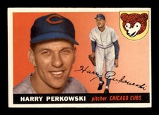 1955 Topps #184 Harry Perkowski DP EXMT X2703576