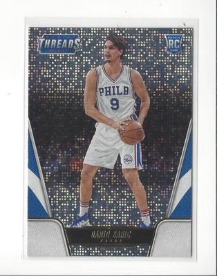 2016-17 Panini Threads Century Proof Dazzle #179 Dario Saric Rookie 76ers Kings