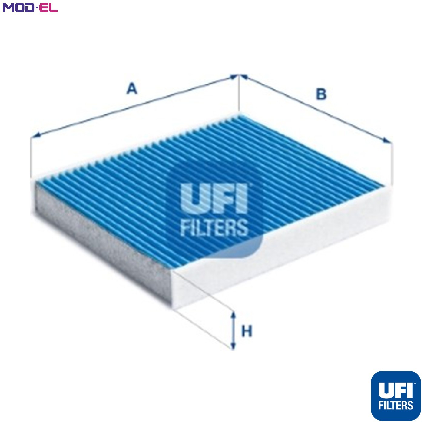 Fits UFI 34.136.00 Filter, cabin air 34.136.00 Cabin filter anti-bacterial fits - Image 5