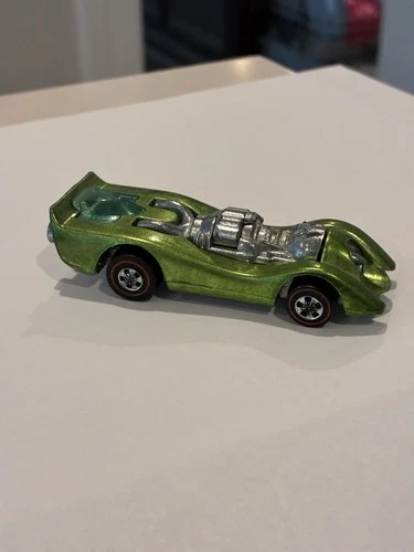 Hot Wheels redline Jet Threat Light Green Turbine Opens NM. 1970 Sale 3/17/26