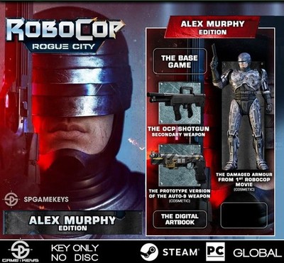 RoboCop: Rogue City Alex Murphy Edition - Steam Key PC GLOBAL (Not a Disc)