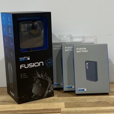 GoPro Fusion 360 Action Camera with 3 Extra Batteries Brand New Factory Sealed