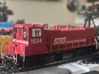 HO Athearn Genesis 66191 with DCC/SND Soo MP15AC #1534 Tsunami Decoder