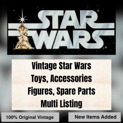 Vintage Star Wars Figur Waffen Zubehör 100% Originalteile MEHRFACHANGEBOT