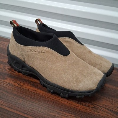 Merrell Winter Moc 3 Shoes Womens Sz 10 Brown Suede Slip On NICE!